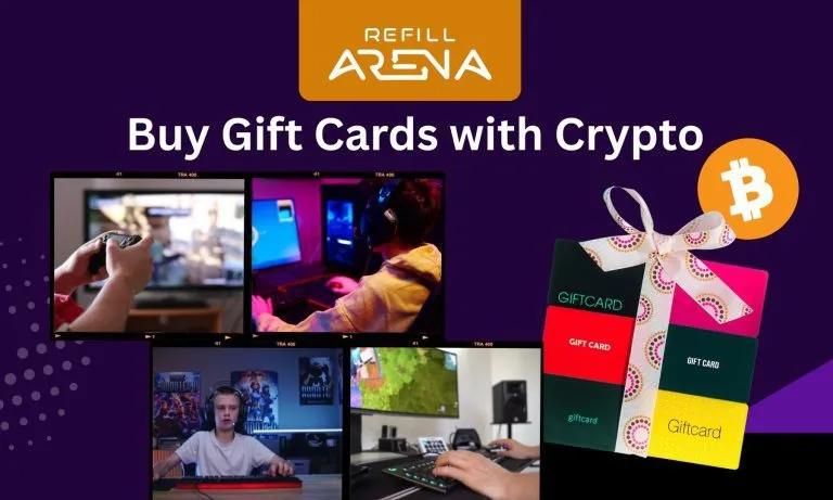 Buy gift Card with Crypto